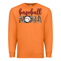 Carrot baseball mama with leopard Premium Sweatshirt - texasbilliewilder