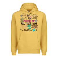 Antique Gold i am proud of all that i am Premium Hoodie - Artiststas