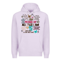 Lilac i am proud of all that i am Premium Hoodie - Artiststas