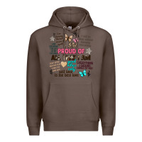 Coffee i am proud of all that i am Premium Hoodie - Artiststas