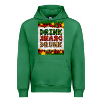 Emerald Christmas Drink Drank Drunk Urban Hoodie - Artiststas