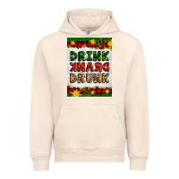 Sandshell Christmas Drink Drank Drunk Urban Hoodie - Artiststas
