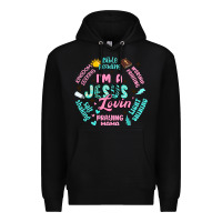 Black i'm a jesus lovin' Premium Hoodie - Artiststas