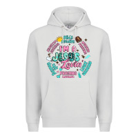 Dove Grey i'm a jesus lovin' Premium Hoodie - Artiststas