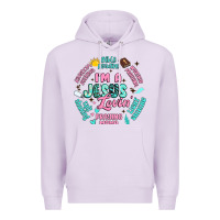 Lilac i'm a jesus lovin' Premium Hoodie - Artiststas
