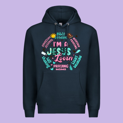 I'm A Jesus Lovin' Premium Hoodie Designed By Artiststas