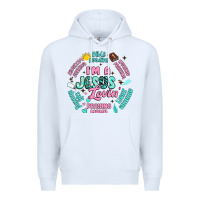 White i'm a jesus lovin' Premium Hoodie - Artiststas