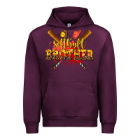 Mauve Wine softball brother Urban Hoodie - AdoDesignShop