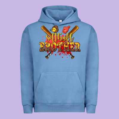 Softball Brother Urban Hoodie Designed By Adodesignshop