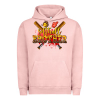 Pigment Salmon softball brother Urban Hoodie - AdoDesignShop