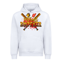 White softball brother Urban Hoodie - AdoDesignShop