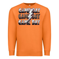 Carrot game day game day volleyball lightning bolt Premium Sweatshirt - Zillion Design Studio