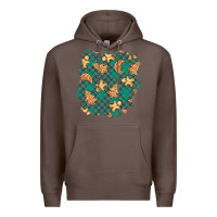 Coffee christmas gingerbread cookies patch Premium Hoodie - BundleAndBundleShop