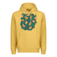 Antique Gold christmas gingerbread cookies patch Premium Hoodie - BundleAndBundleShop
