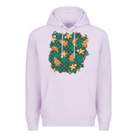 Lilac christmas gingerbread cookies patch Premium Hoodie - BundleAndBundleShop