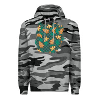 Slate Camo christmas gingerbread cookies patch Premium Hoodie - BundleAndBundleShop
