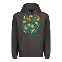 Smoke christmas gingerbread cookies patch Premium Hoodie - BundleAndBundleShop