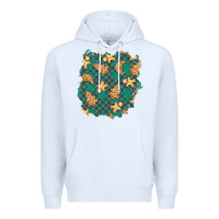 White christmas gingerbread cookies patch Premium Hoodie - BundleAndBundleShop