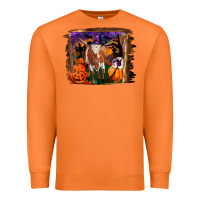 Carrot longhorn cow halloween Premium Sweatshirt - RanaPortraitStore