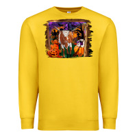Lemon longhorn cow halloween Premium Sweatshirt - RanaPortraitStore