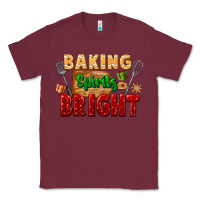 Burgundy baking spirits bright Classic Tee - FaDigitalArtStudio