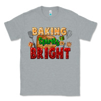 Heather Grey baking spirits bright Classic Tee - FaDigitalArtStudio