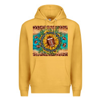 Mustard football leopard turquoise sunflower Premium Hoodie - JahusDesignShop