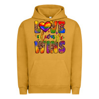 Pigment Peanut Butter love always wins Urban Hoodie - JahusDesignShop