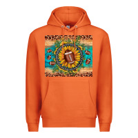 Carrot football leopard turquoise sunflower Premium Hoodie - JahusDesignShop