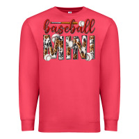 Cardinal baseball mini with leopard Premium Sweatshirt - texasbilliewilder