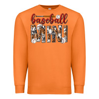 Carrot baseball mini with leopard Premium Sweatshirt - texasbilliewilder