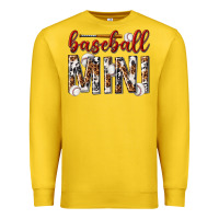 Lemon baseball mini with leopard Premium Sweatshirt - texasbilliewilder