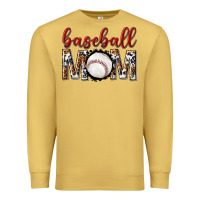 Antique Gold baseball mom Premium Sweatshirt - texasbilliewilder