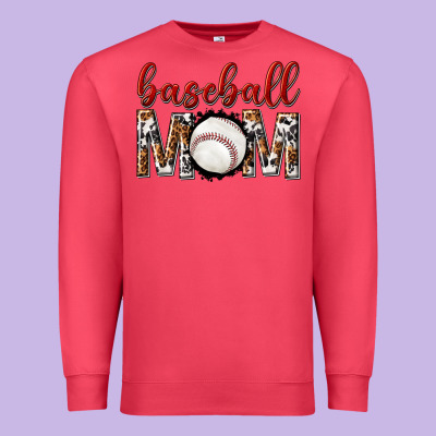 Premium Sweatshirt baseball mom