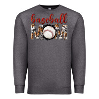 Charcoal Heather baseball mom Premium Sweatshirt - texasbilliewilder