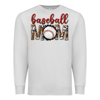 Dove Grey baseball mom Premium Sweatshirt - texasbilliewilder