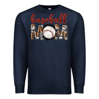 Navy baseball mom Premium Sweatshirt - texasbilliewilder