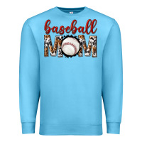 Ocean Blue baseball mom Premium Sweatshirt - texasbilliewilder