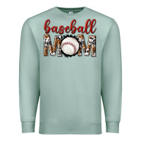 Seafoam baseball mom Premium Sweatshirt - texasbilliewilder