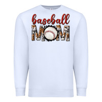 White baseball mom Premium Sweatshirt - texasbilliewilder