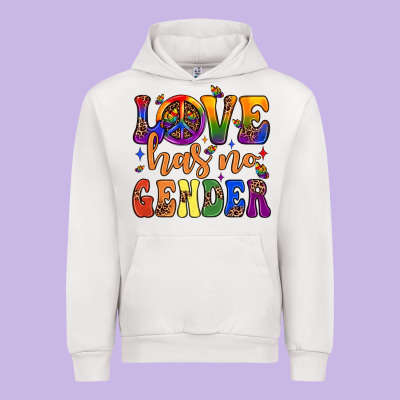 Love Has No Gender Urban Hoodie Designed By Jahusdesignshop