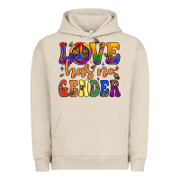 Pigment French Oak love has no gender Urban Hoodie - JahusDesignShop