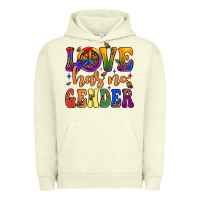 Pigment Pistachio love has no gender Urban Hoodie - JahusDesignShop