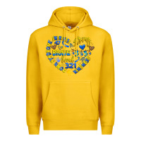 Lemon down syndrome awareness heart Premium Hoodie - Artiststas