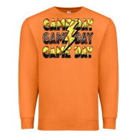 Carrot game day game day softball lightning bolt Premium Sweatshirt - Zillion Design Studio