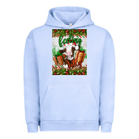 Pigment Grape Ice Christmas feeling jolly cow Urban Hoodie - Artiststas
