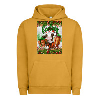 Pigment Peanut Butter Christmas feeling jolly cow Urban Hoodie - Artiststas
