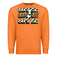 Carrot game day game day soccer lightning bolt Premium Sweatshirt - Zillion Design Studio