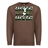 Chestnut game day game day soccer lightning bolt Premium Sweatshirt - Zillion Design Studio