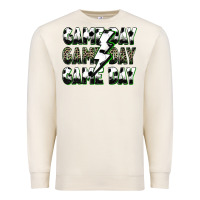Sandshell game day game day soccer lightning bolt Premium Sweatshirt - Zillion Design Studio